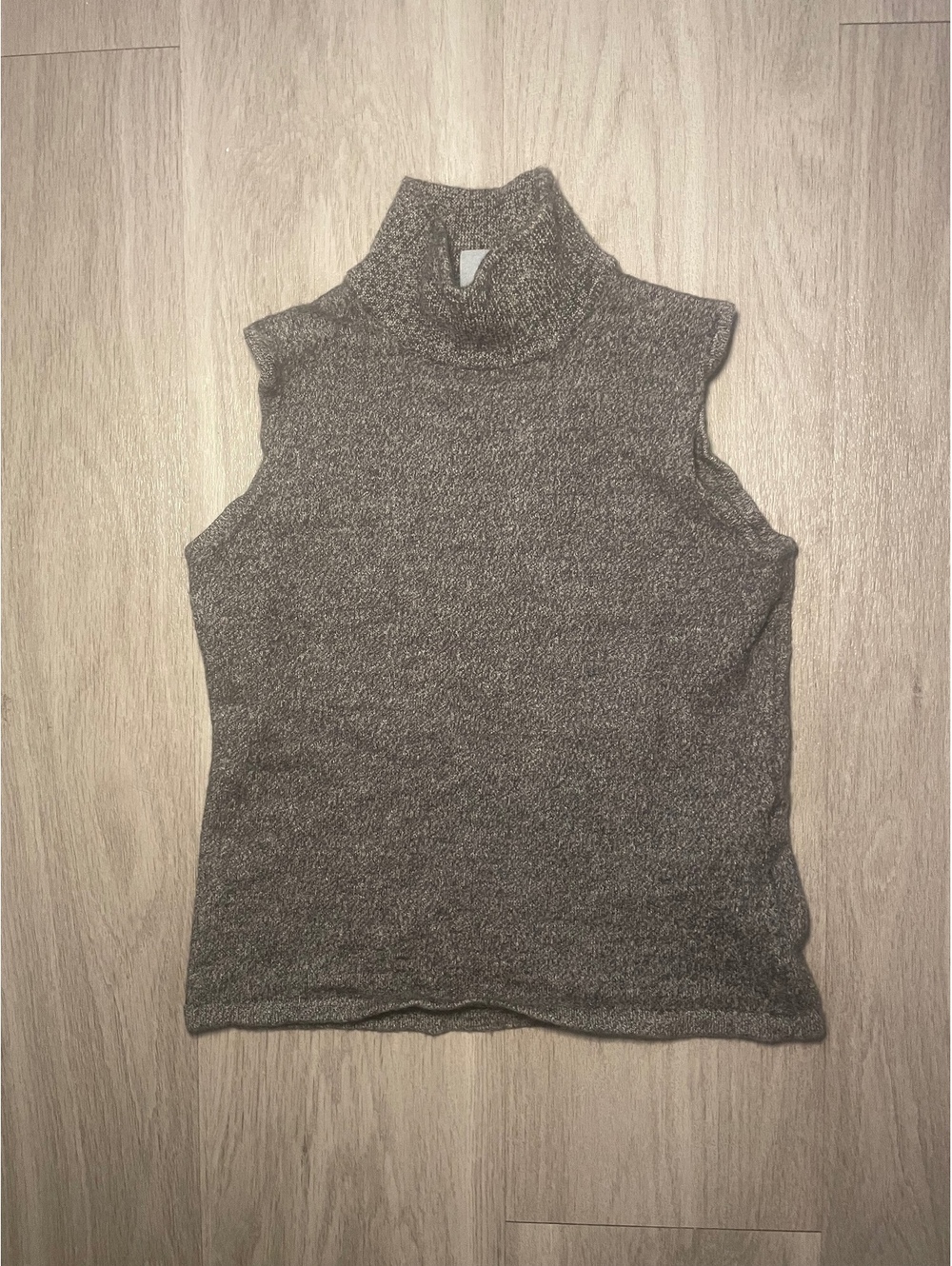 Vintage AK2 Gray Merino Wool Sweater Tank
